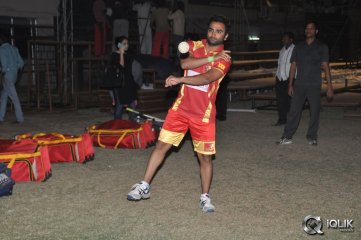CCL 4 Telugu Warriors Match Practice and Press Meet